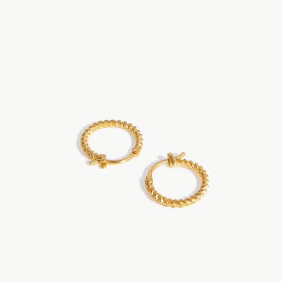 Mini Helical Hoop Earrings Earrings Missoma 
