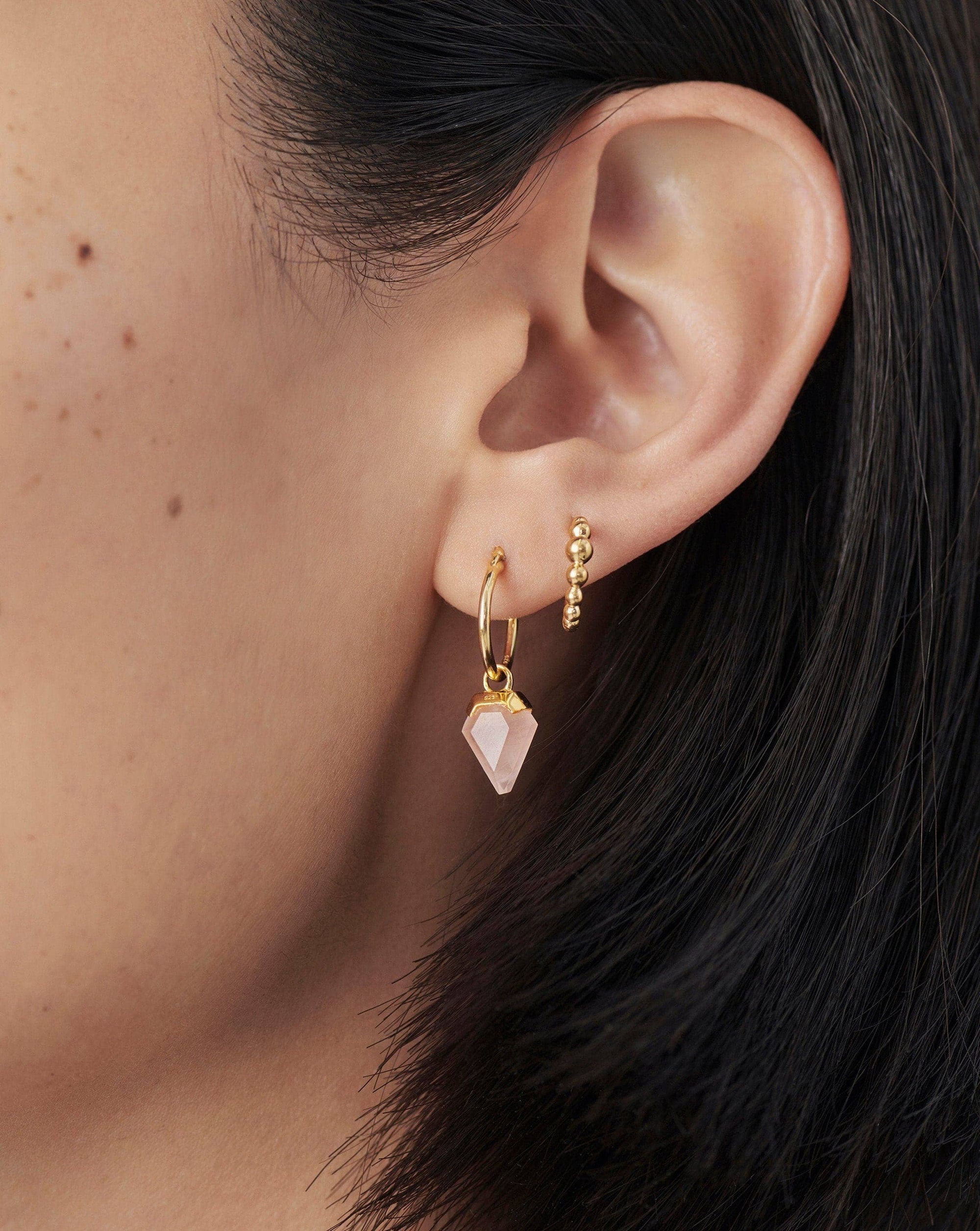 Mini Shield Hoop Earrings Missoma