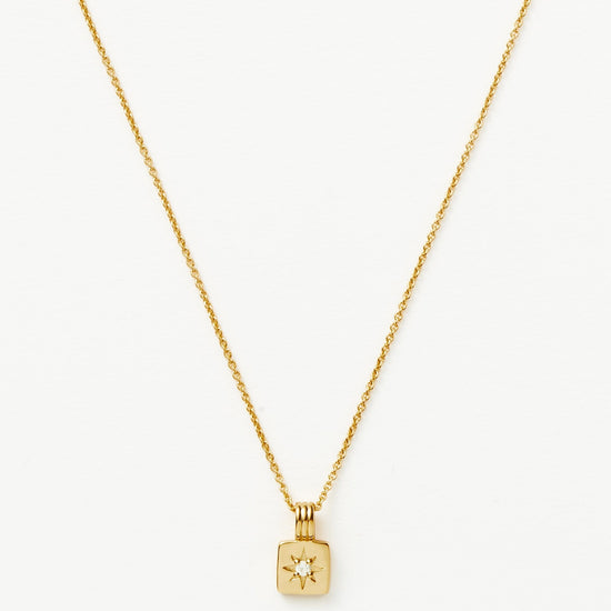 Mini Star Ridge Pendant Necklace | 18ct Gold Plated Vermeil Necklaces Missoma 