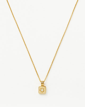 Mini Star Ridge Pendant Necklace | 18ct Gold Plated Vermeil Necklaces Missoma 