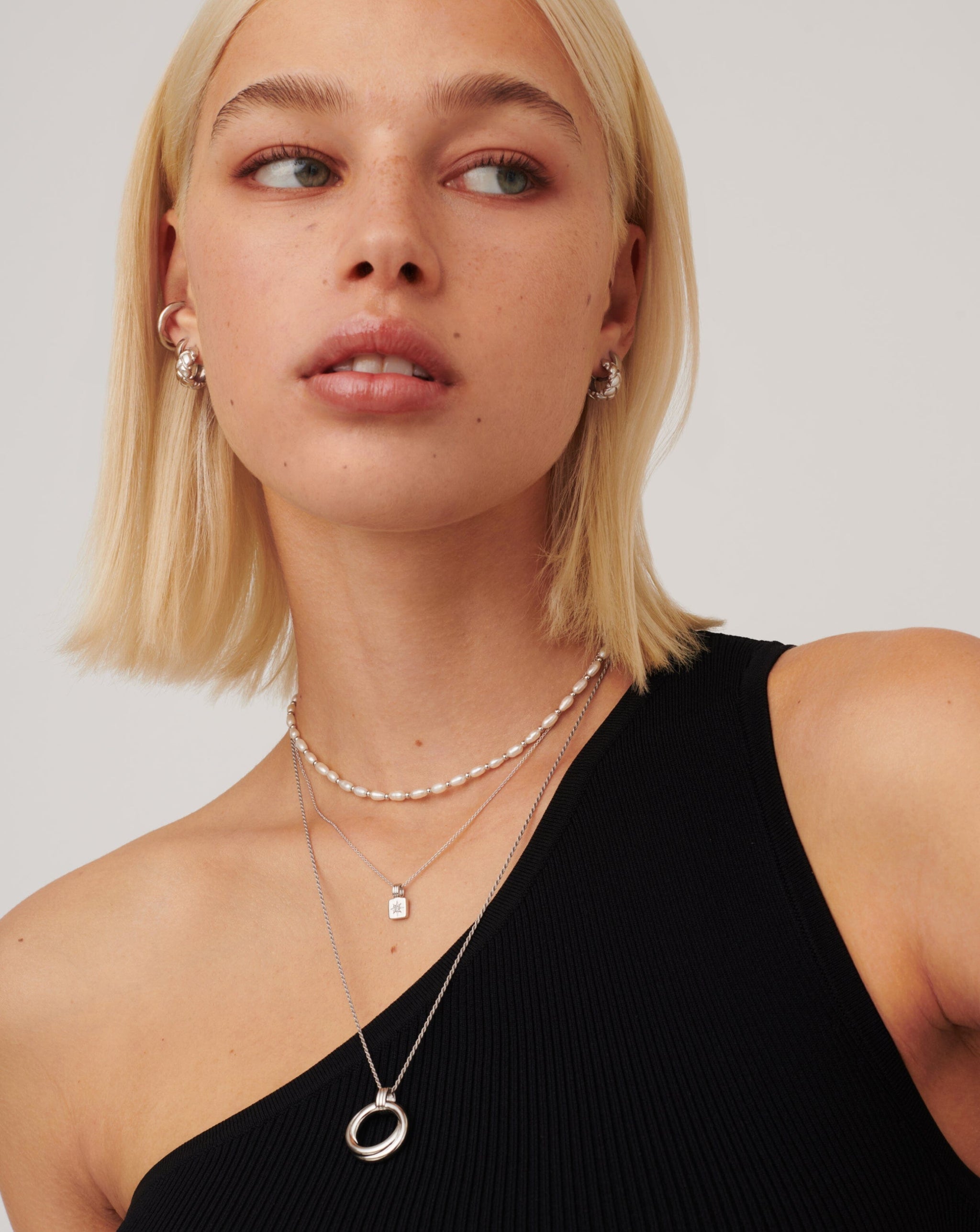 Mini Star Ridge Pendant Necklace | Sterling Silver Necklaces Missoma 