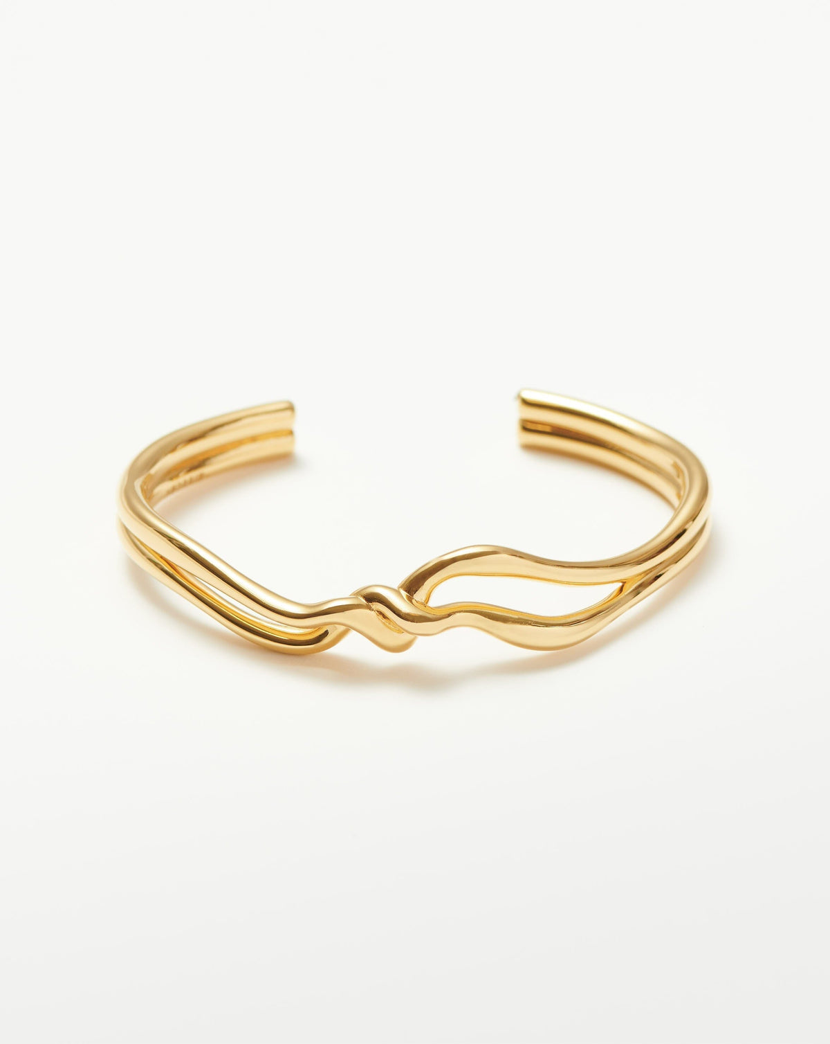 Molten Knot Double Cuff Bracelet Missoma