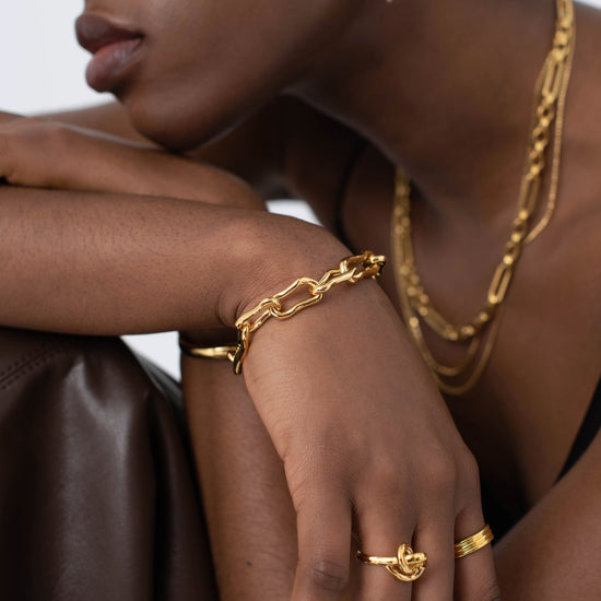 Molten Twisted Infinity Chain Bracelet Bracelets Missoma 