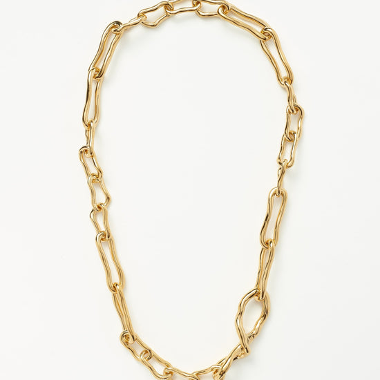 Molten Twisted Infinity Chain Necklace Necklaces Missoma 