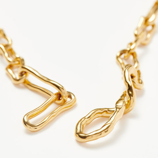 Molten Twisted Infinity Chain Necklace Necklaces Missoma 