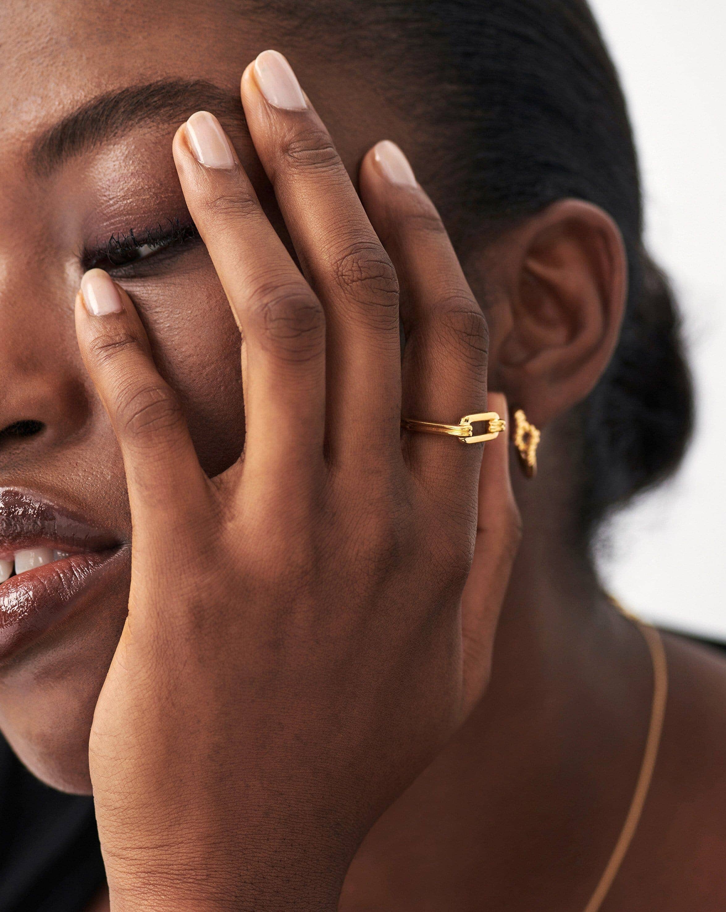 Ovate Ring | 18ct Gold Plated Vermeil Rings Missoma 