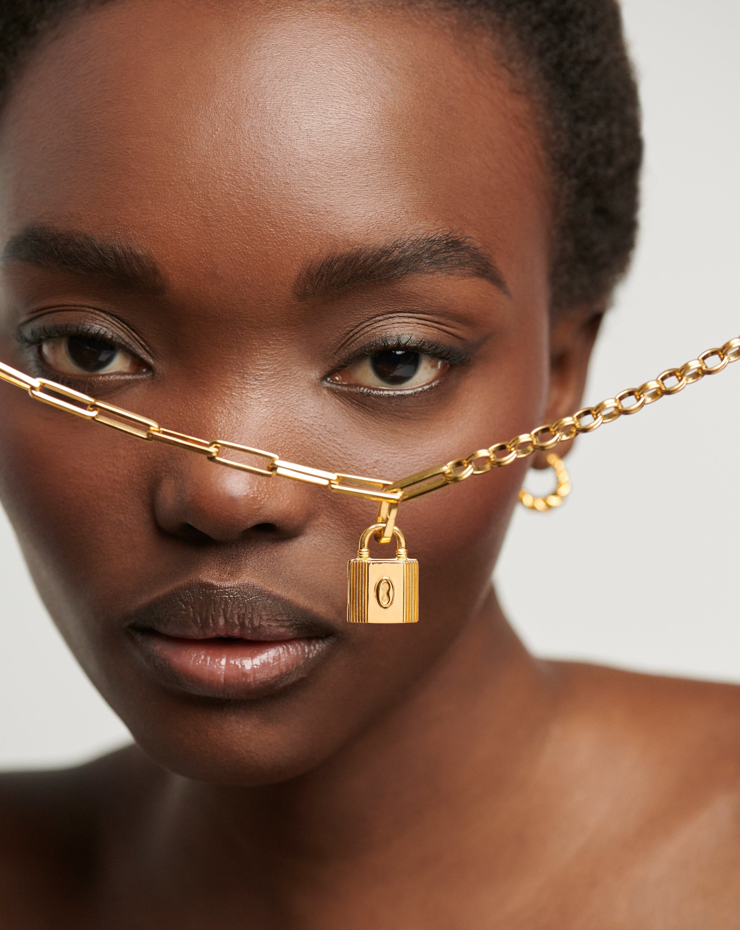 Missoma padlock necklace Clearance