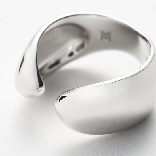 Savi Sculptural Open Stacking Ring | Sterling Silver Rings Missoma 