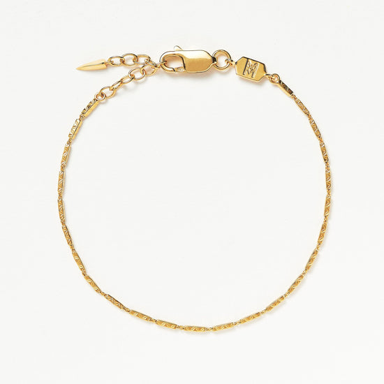 Savi Textured Link Chain Bracelet Bracelets Missoma 