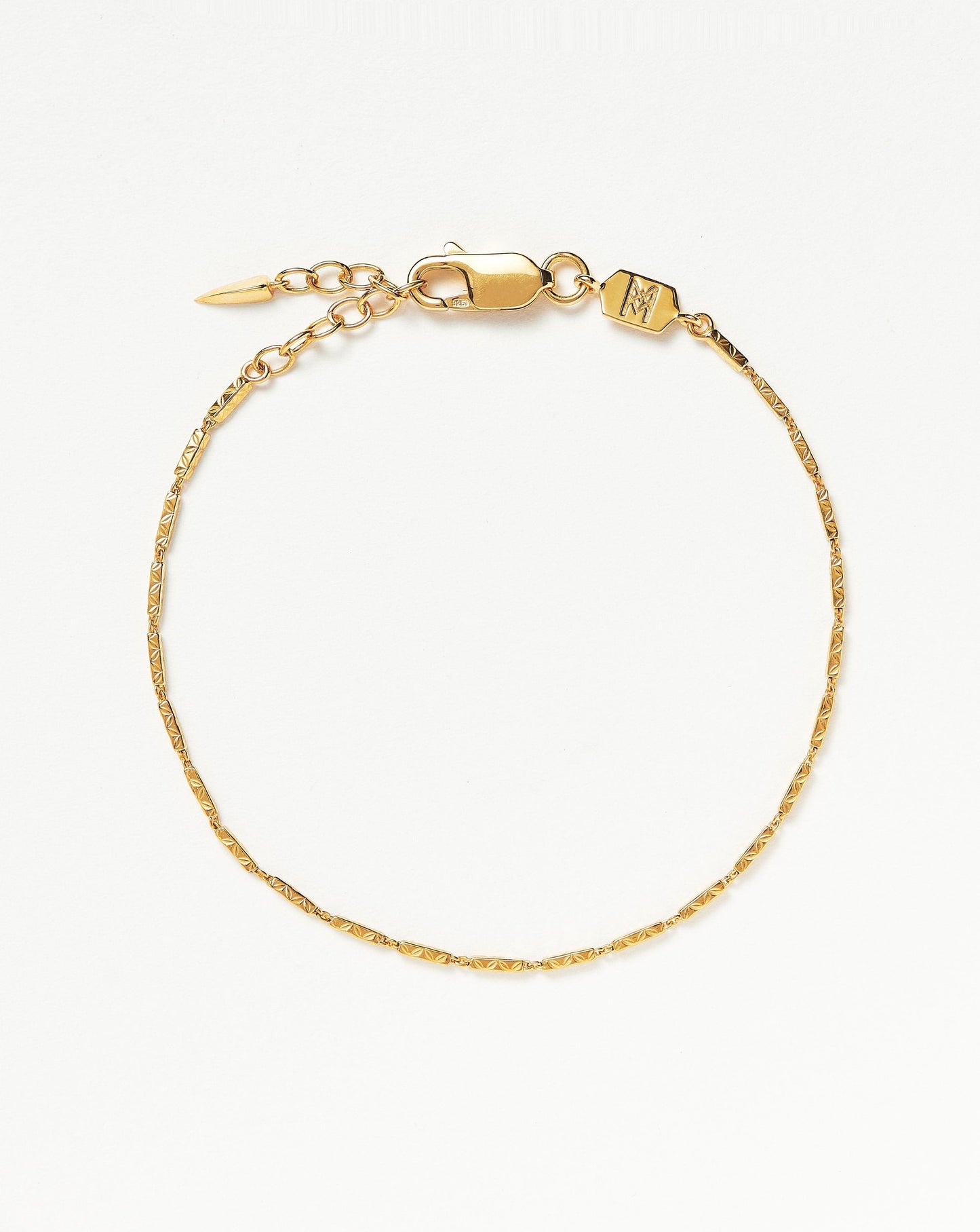 Savi Textured Link Chain Bracelet Bracelets Missoma 