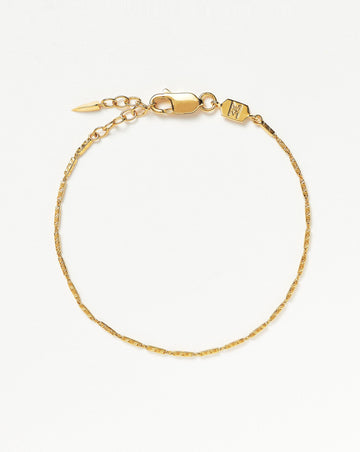 Savi Textured Link Chain Bracelet Bracelets Missoma 