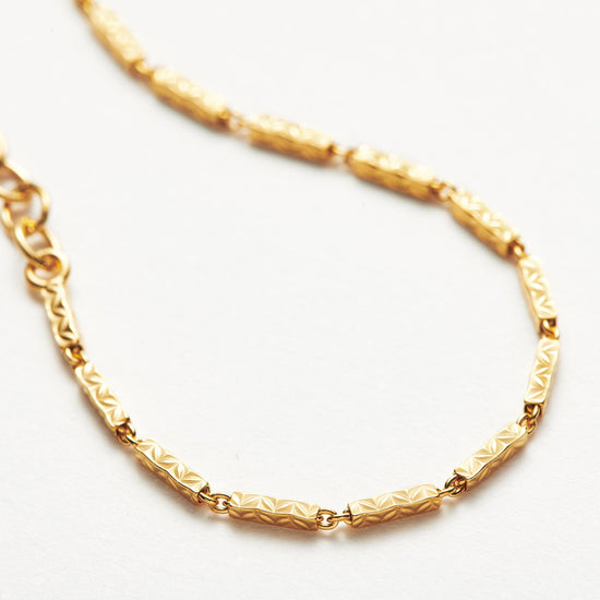 Savi Textured Link Chain Bracelet Bracelets Missoma 