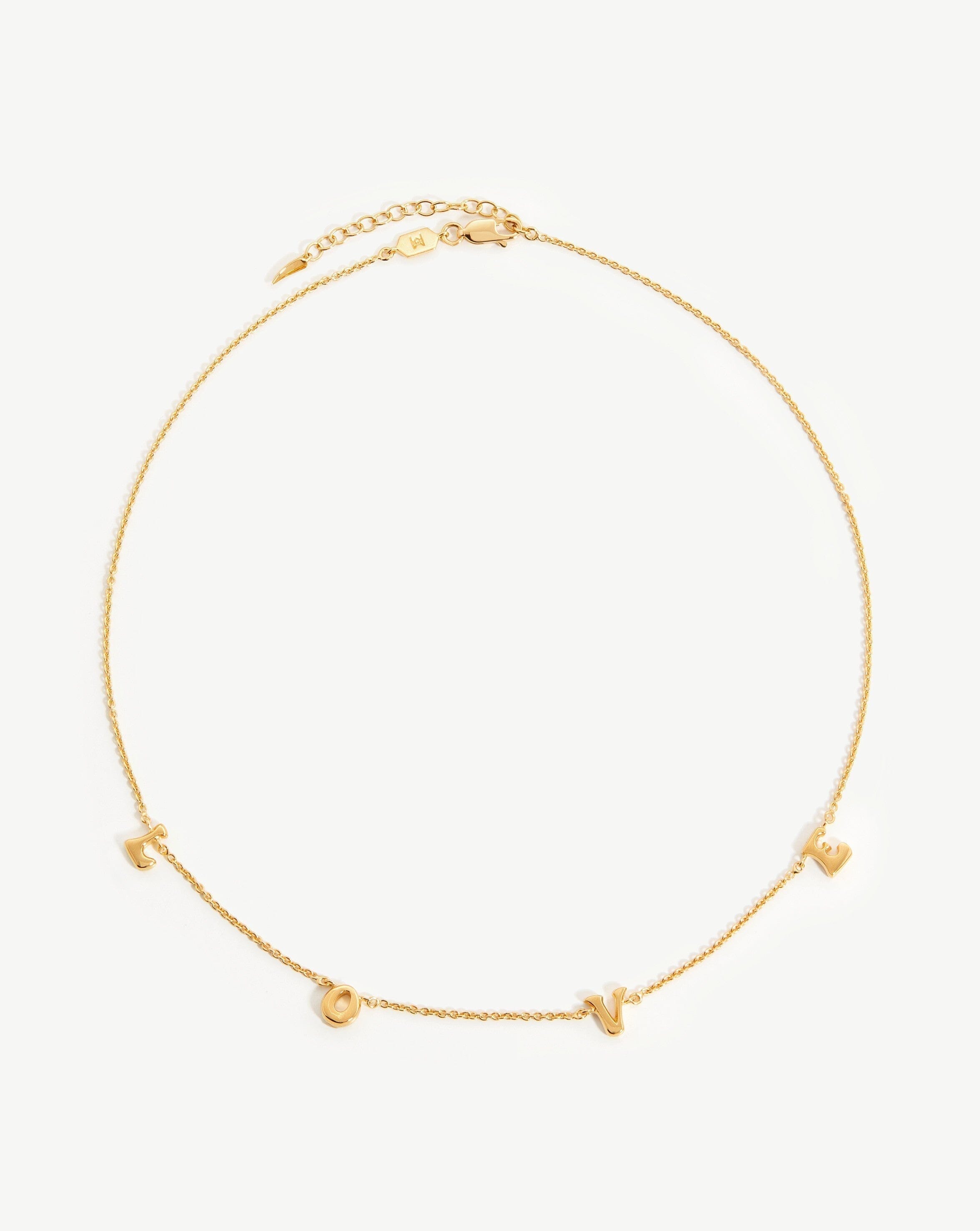 Share The Love Charm Choker Necklaces Missoma 