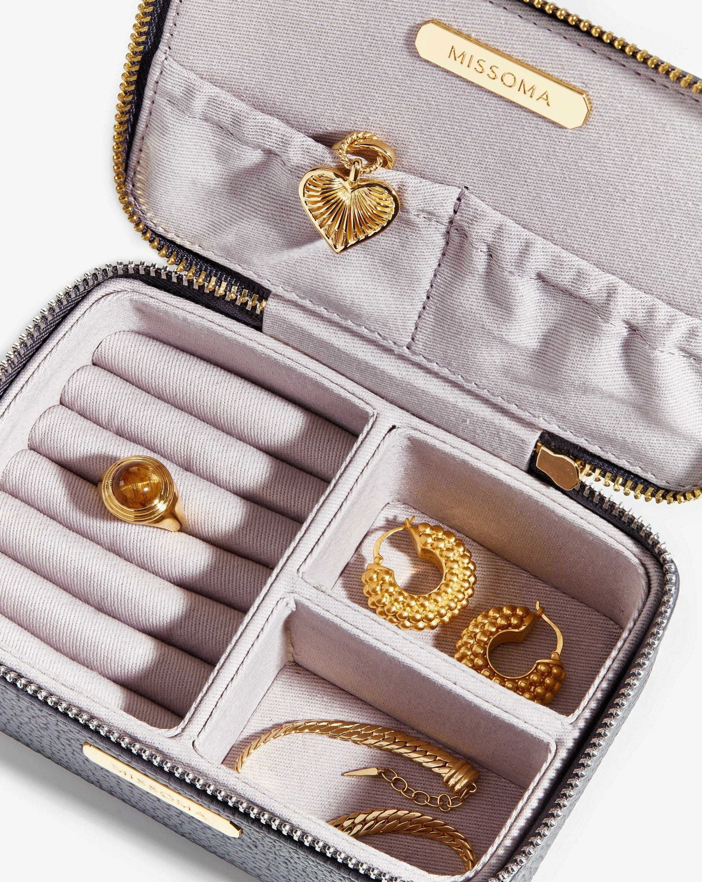 Small Jewelry Case | Anthracite Accessories Missoma 