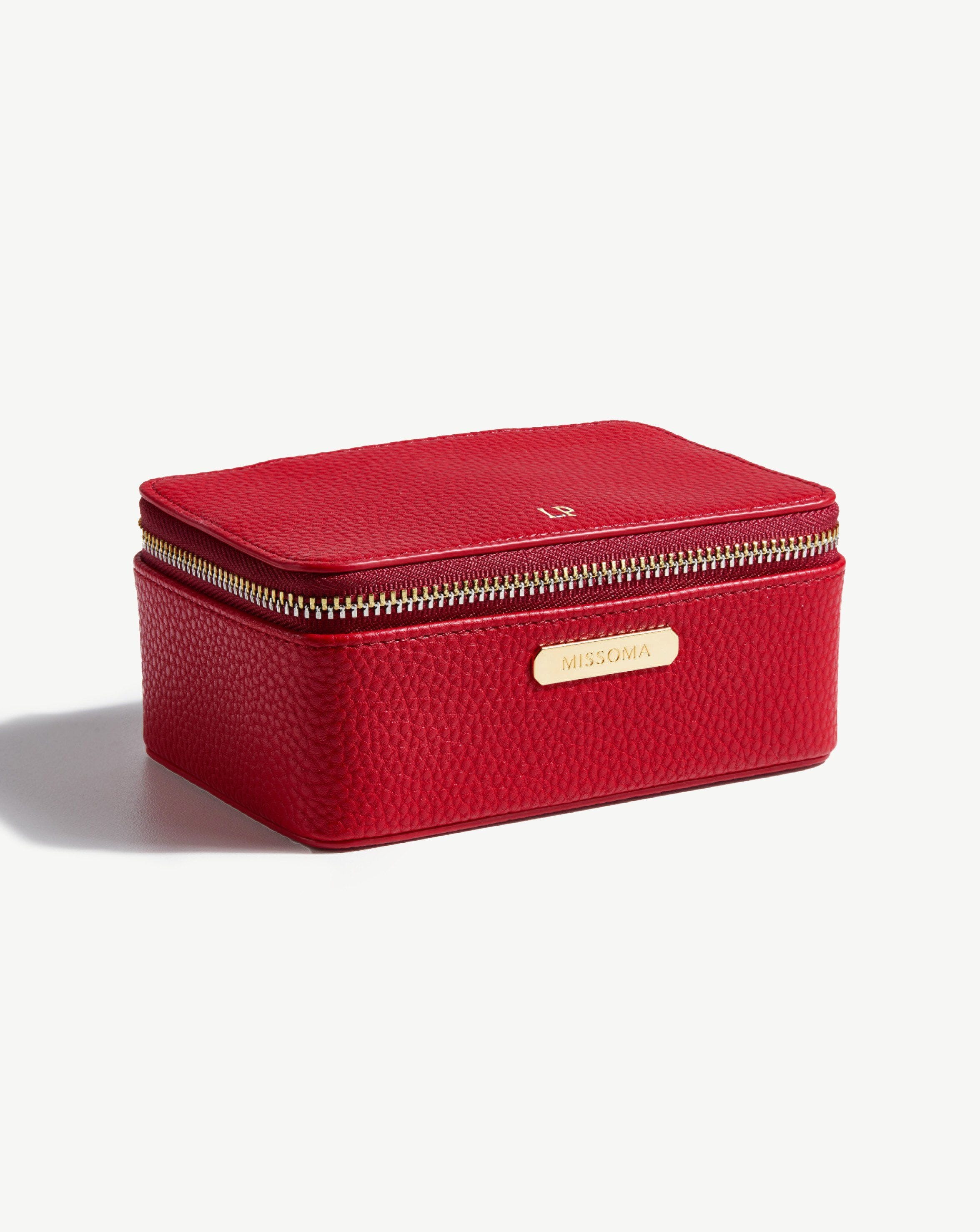 Small Jewelry Case | Berry Red Accessories Missoma 