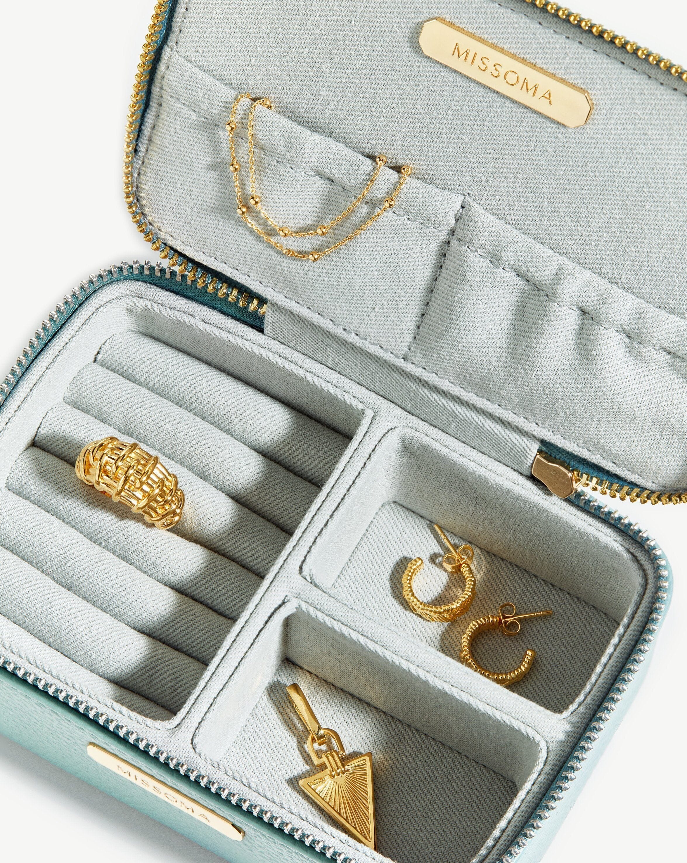 Small Jewelry Case | Duck Egg Accessories Missoma 