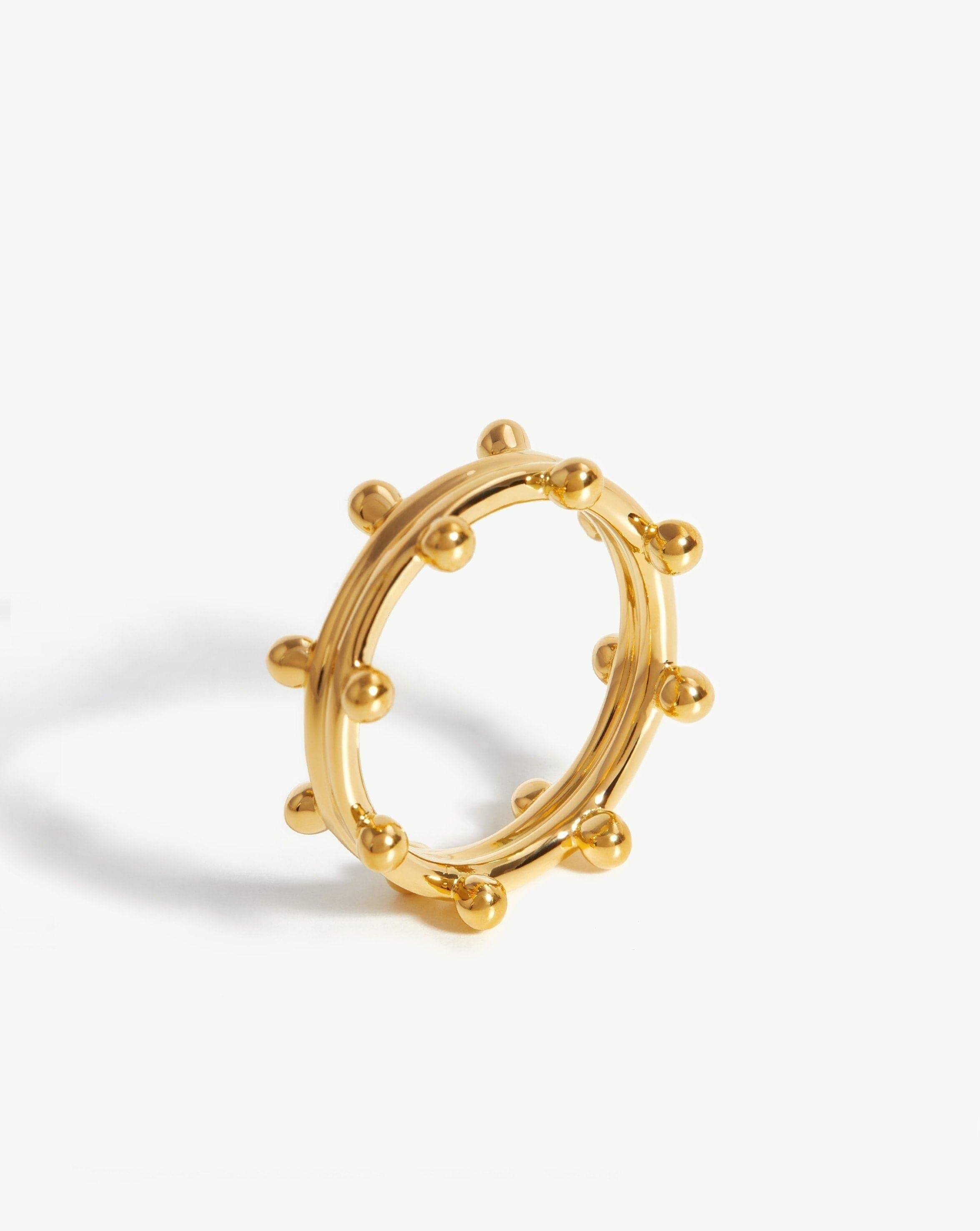 Sphere Beaded Ring | 18ct Gold Plated Vermeil Rings Missoma 