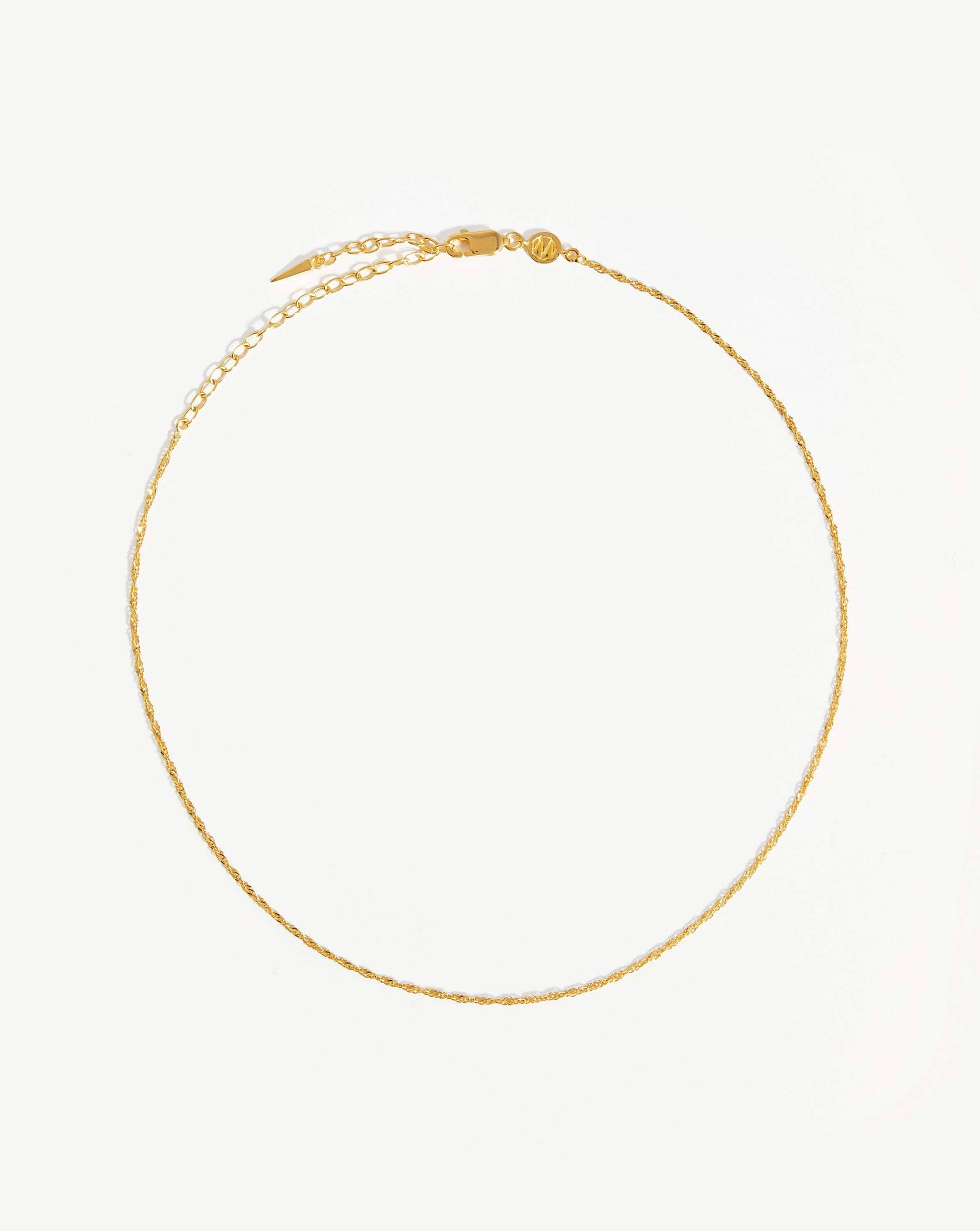 Twisted Chain Choker Necklaces Missoma 