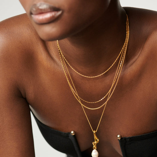 Twisted Chain Choker Necklaces Missoma 