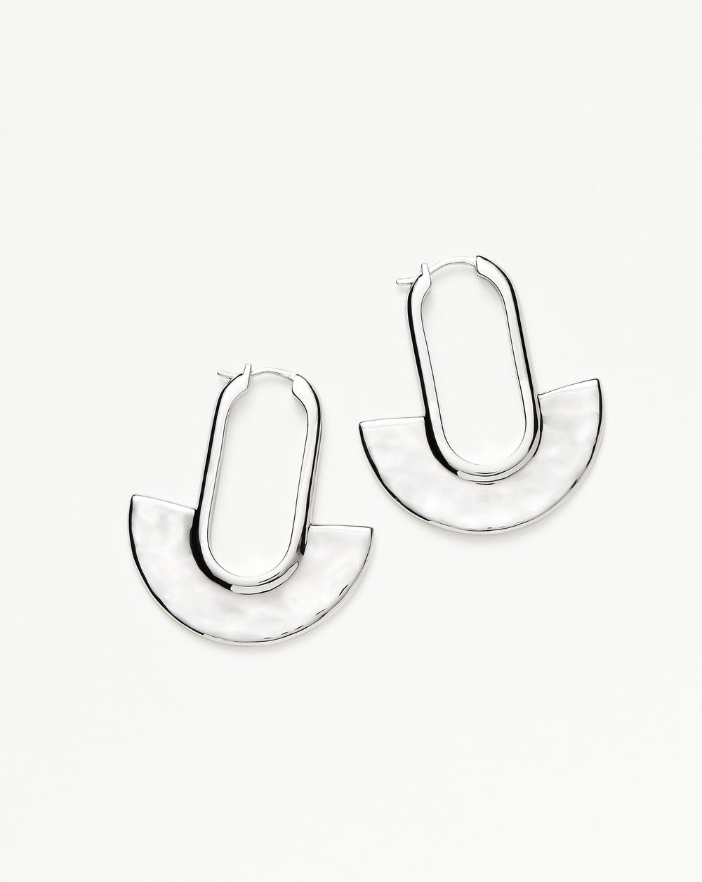 Zenyu Fan Medium Hoop Earrings Earrings | Missoma