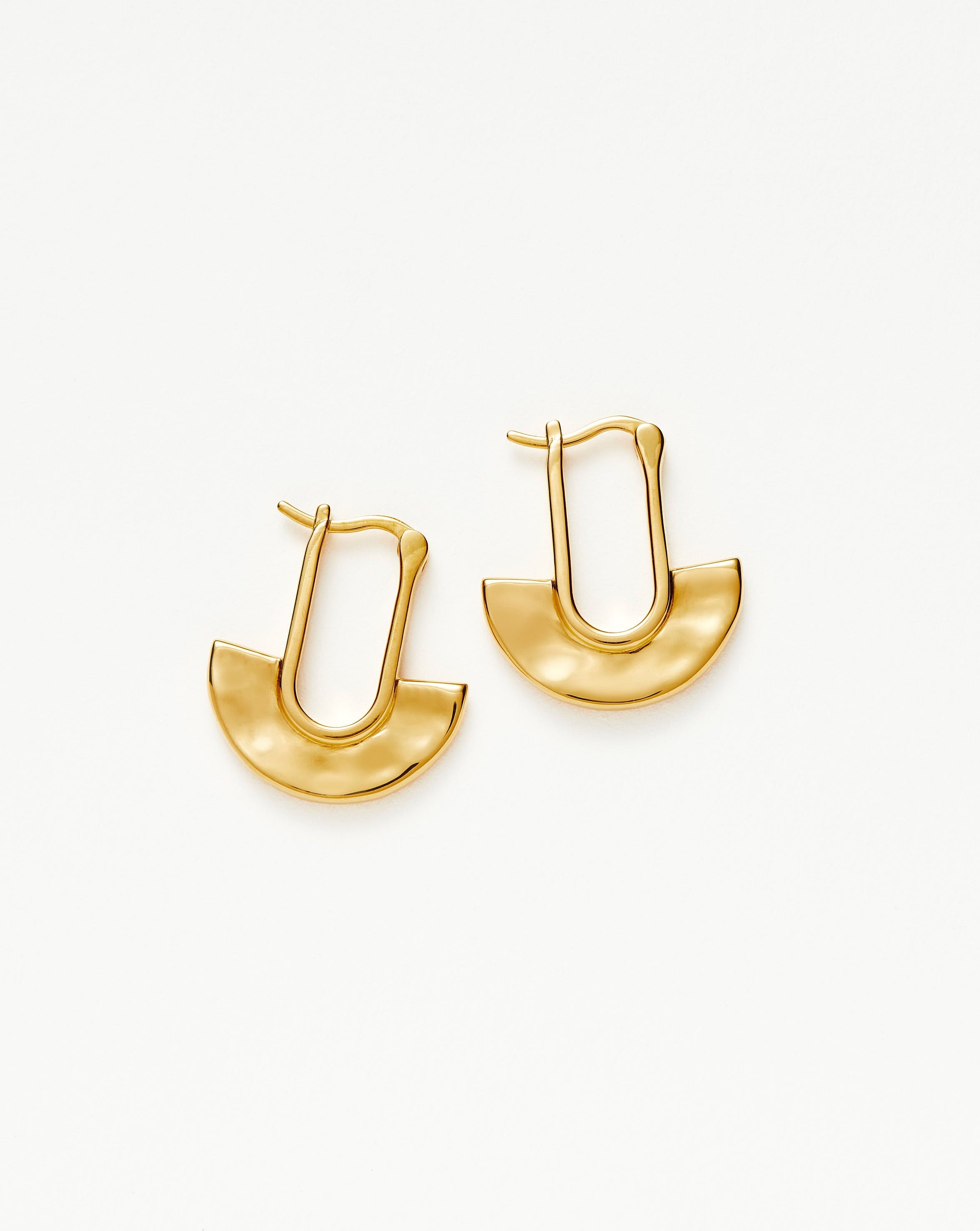 Zenyu Fan Small Hoop Earrings Earrings | Missoma
