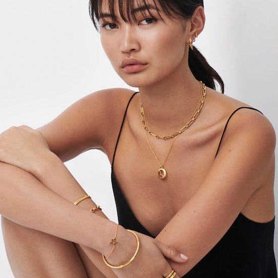 Zodiac Constellation Pendant Necklace - Cancer | 18ct Gold Plated Vermeil/Cancer Necklaces Missoma 