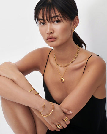 Zodiac Constellation Pendant Necklace - Cancer | 18ct Gold Plated Vermeil/Cancer Necklaces Missoma 